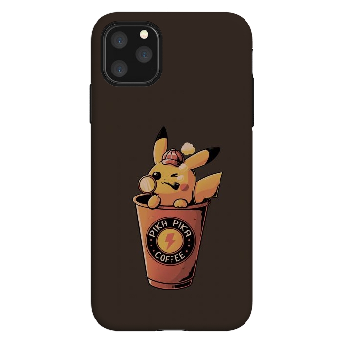 iPhone 11 Pro Max StrongFit Pika Pika Coffee by eduely