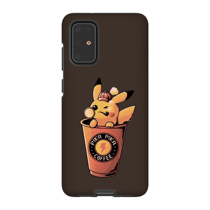 Galaxy S20 Plus StrongFit Pika Pika Coffee by eduely