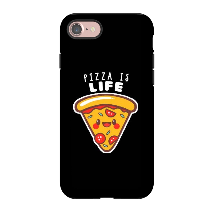 iPhone 7 StrongFit Pizza is Life by eduely
