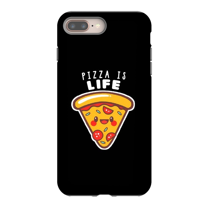iPhone 7 plus StrongFit Pizza is Life by eduely