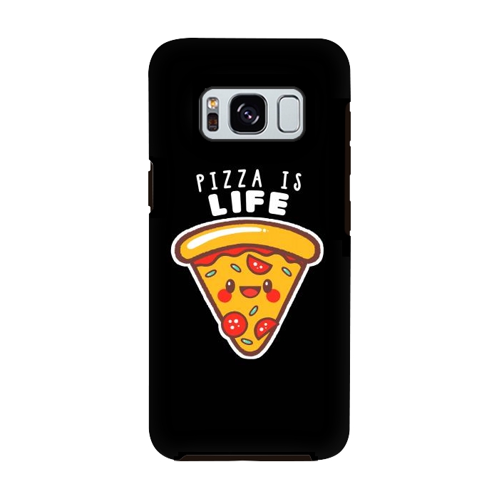 Galaxy S8 StrongFit Pizza is Life by eduely