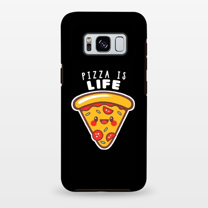Galaxy S8 plus StrongFit Pizza is Life by eduely