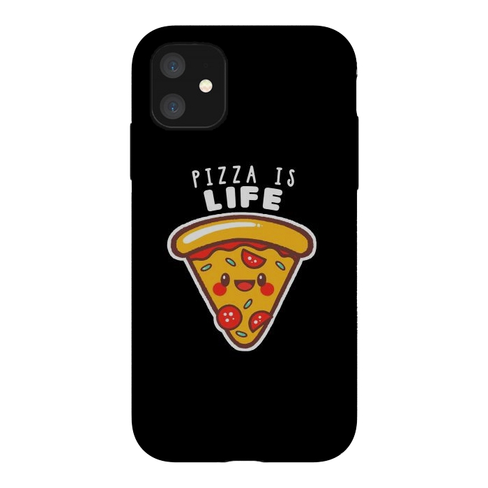 iPhone 11 StrongFit Pizza is Life by eduely