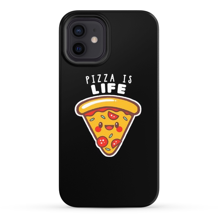 iPhone 12 StrongFit Pizza is Life by eduely