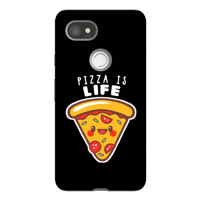 Pixel 2XL StrongFit Pizza is Life by eduely
