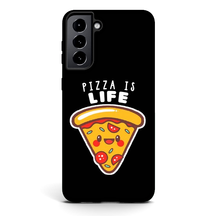 Galaxy S21 plus StrongFit Pizza is Life by eduely