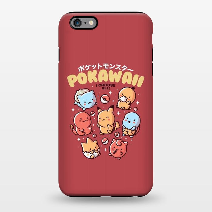 iPhone 6/6s plus StrongFit Pokawaii by eduely