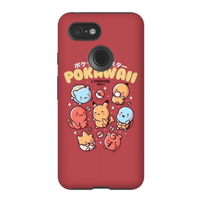 Pixel 3 StrongFit Pokawaii by eduely