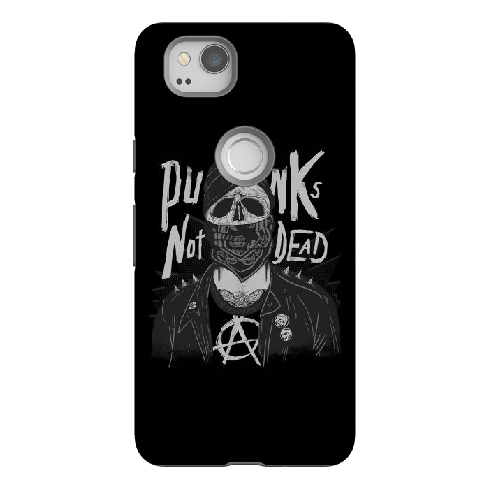 Pixel 2 StrongFit Punk Skull by eduely