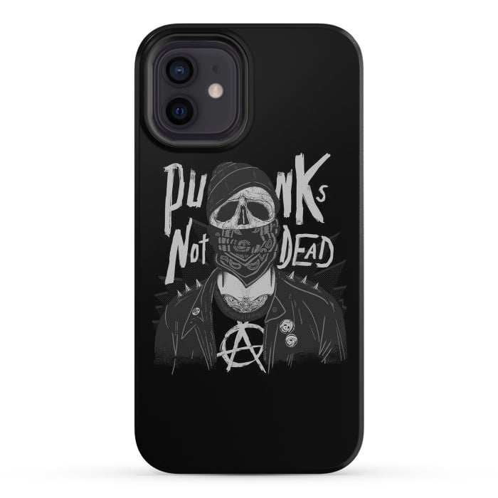 iPhone 12 StrongFit Punk Skull por eduely