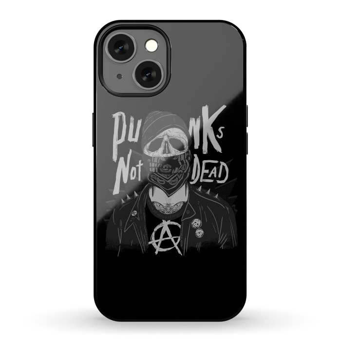 iPhone 13 StrongFit Punk Skull por eduely