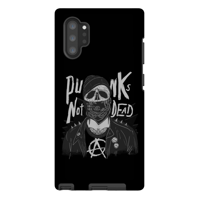 Galaxy Note 10 plus StrongFit Punk Skull by eduely