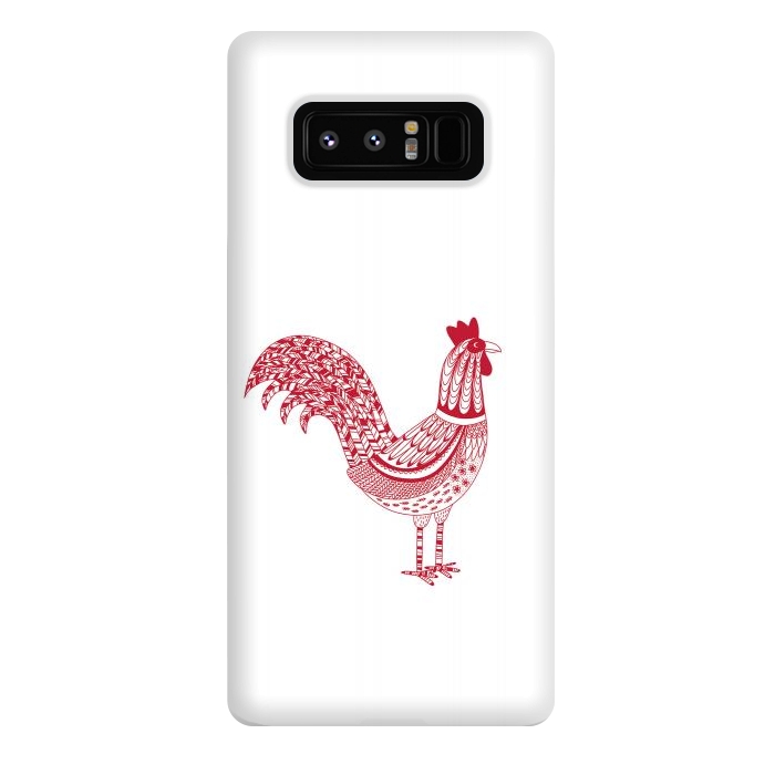 Galaxy Note 8 StrongFit The Most Magnificent Rooster in the Chicken Coop by Nic Squirrell