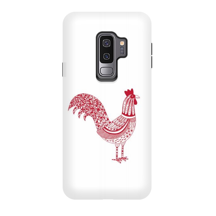 Galaxy S9 plus StrongFit The Most Magnificent Rooster in the Chicken Coop by Nic Squirrell