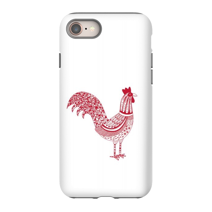 iPhone SE StrongFit The Most Magnificent Rooster in the Chicken Coop by Nic Squirrell