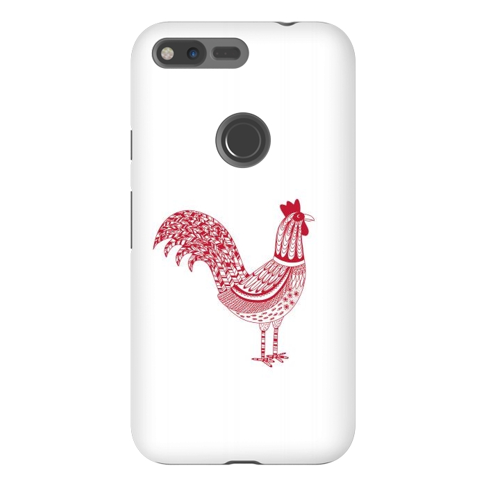 Pixel XL StrongFit The Most Magnificent Rooster in the Chicken Coop by Nic Squirrell