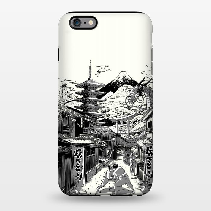 iPhone 6/6s plus StrongFit Alley in Japan with Dragon by Alberto
