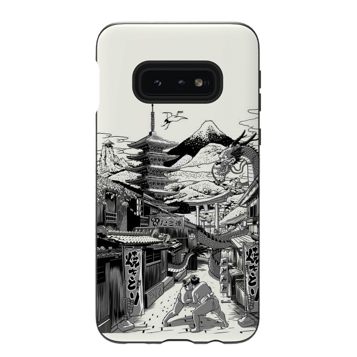 Galaxy S10e StrongFit Alley in Japan with Dragon by Alberto