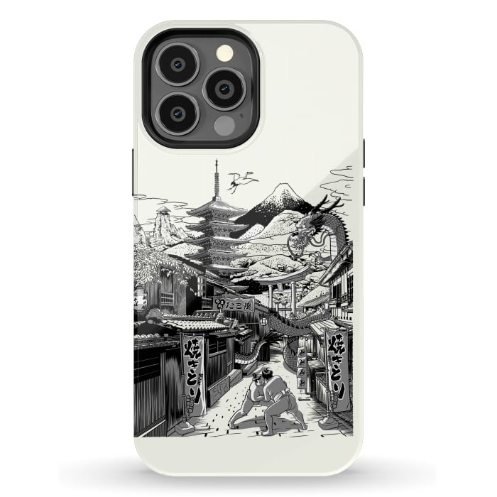 iPhone 13 Pro Max StrongFit Alley in Japan with Dragon by Alberto
