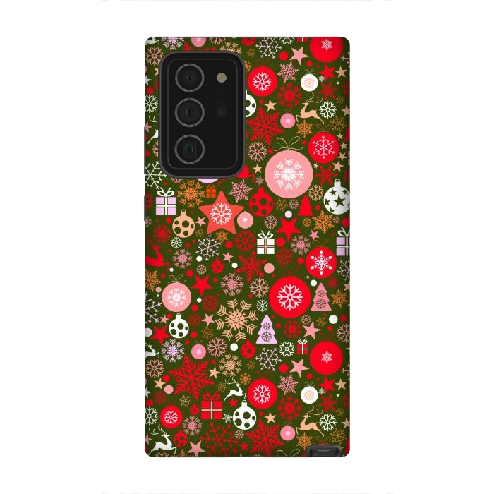 Galaxy Note 20 Ultra StrongFit Christmas Decorative Backdrops by ArtsCase