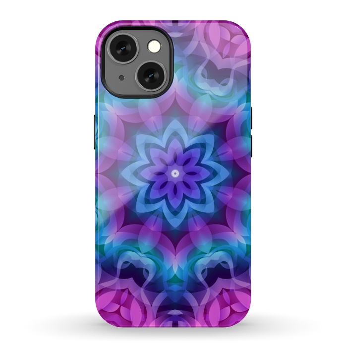 iPhone 13 StrongFit Floral Abstract G269 by Medusa GraphicArt