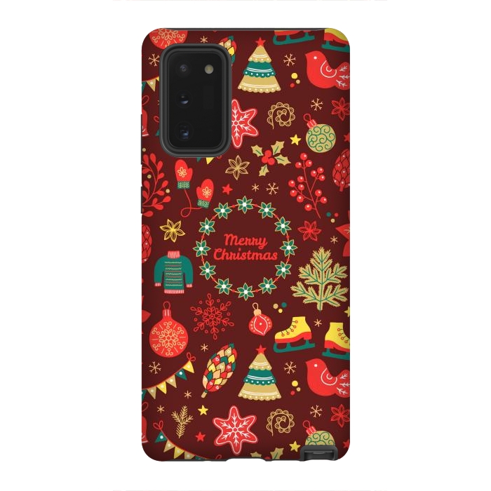 Galaxy Note 20 StrongFit Christmas Decoration by ArtsCase