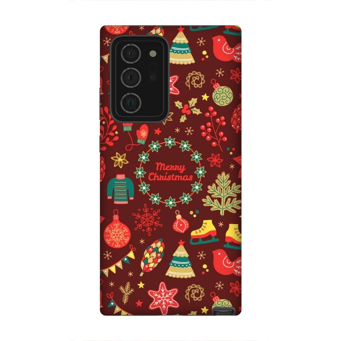 Galaxy Note 20 Ultra StrongFit Christmas Decoration by ArtsCase