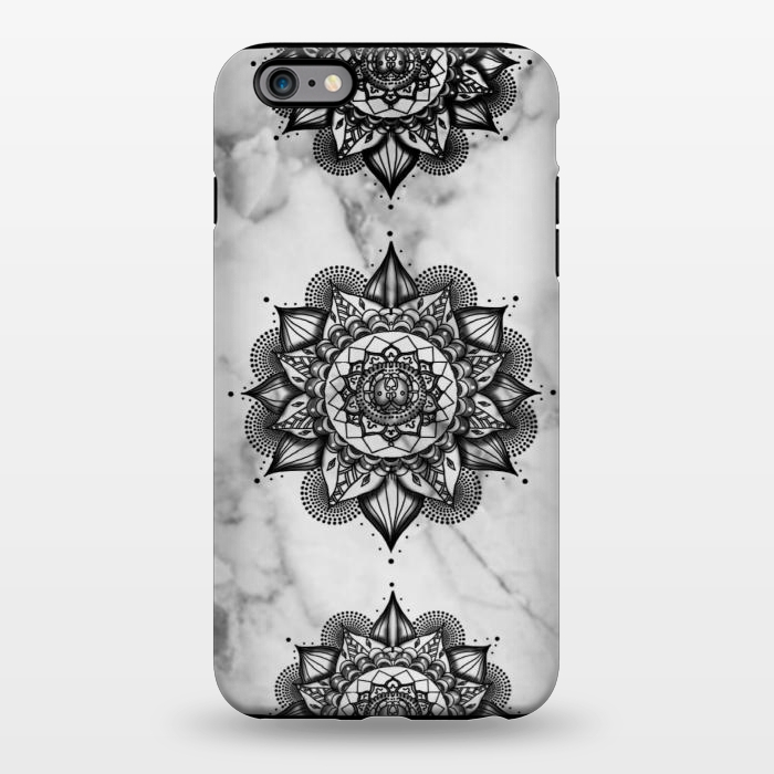 iPhone 6/6s plus StrongFit Cute Flower Mandala by CAS