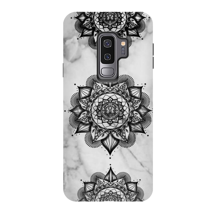 Galaxy S9 plus StrongFit Cute Flower Mandala by CAS