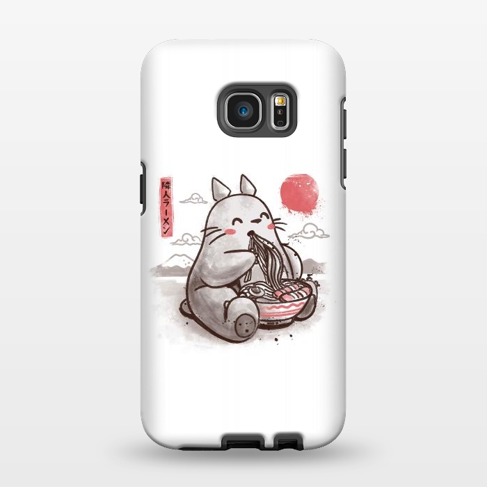 Galaxy S7 EDGE StrongFit Ramen Neighbor Cute Funny Gift by eduely