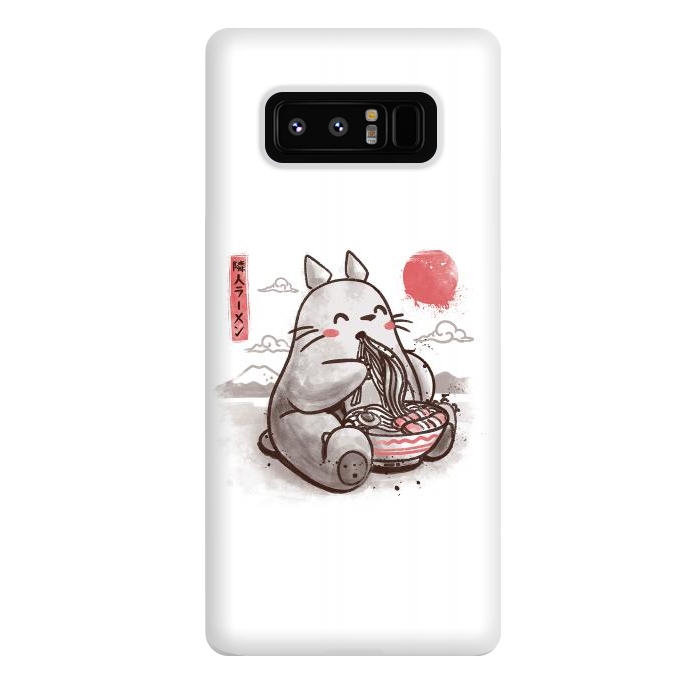 Galaxy Note 8 StrongFit Ramen Neighbor Cute Funny Gift by eduely