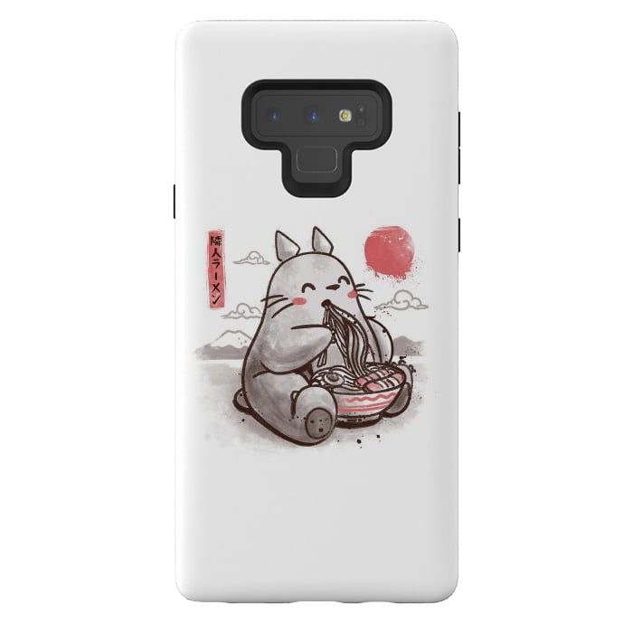 Galaxy Note 9 StrongFit Ramen Neighbor Cute Funny Gift by eduely