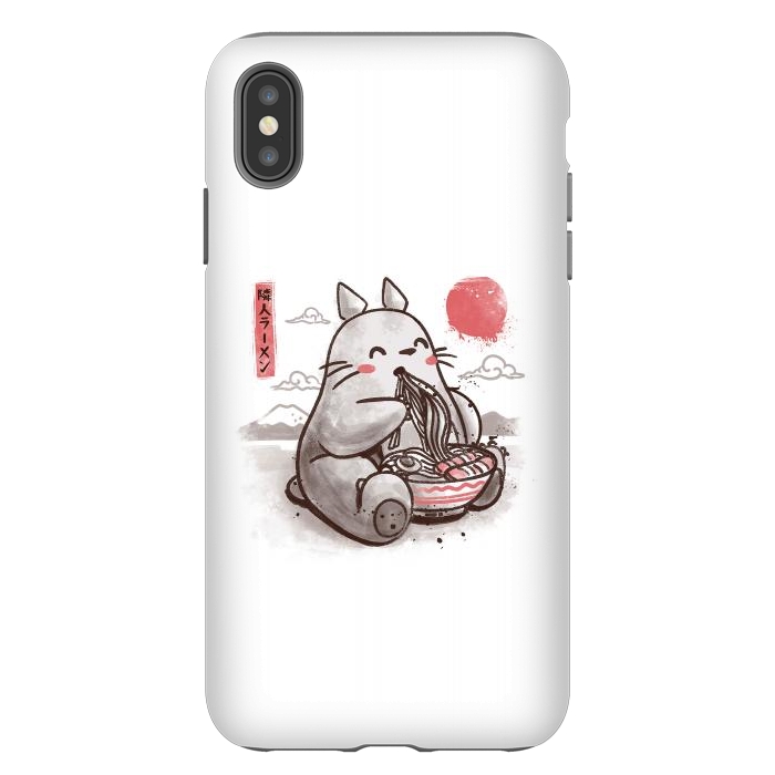 iPhone Xs Max StrongFit Ramen Neighbor Cute Funny Gift by eduely