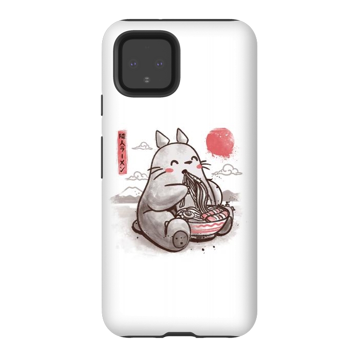 Pixel 4 StrongFit Ramen Neighbor Cute Funny Gift by eduely
