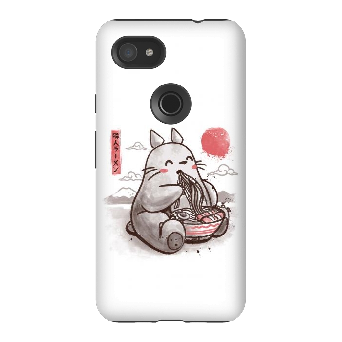 Pixel 3AXL StrongFit Ramen Neighbor Cute Funny Gift by eduely