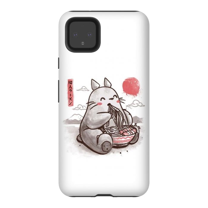 Pixel 4XL StrongFit Ramen Neighbor Cute Funny Gift by eduely