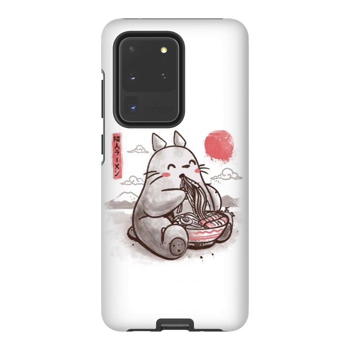 Galaxy S20 Ultra StrongFit Ramen Neighbor Cute Funny Gift by eduely