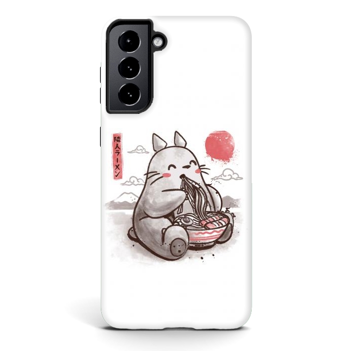 Galaxy S21 StrongFit Ramen Neighbor Cute Funny Gift by eduely