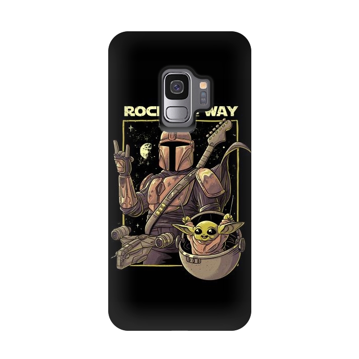 Galaxy S9 StrongFit Rock is the Way Funny Cute Music Gift by eduely