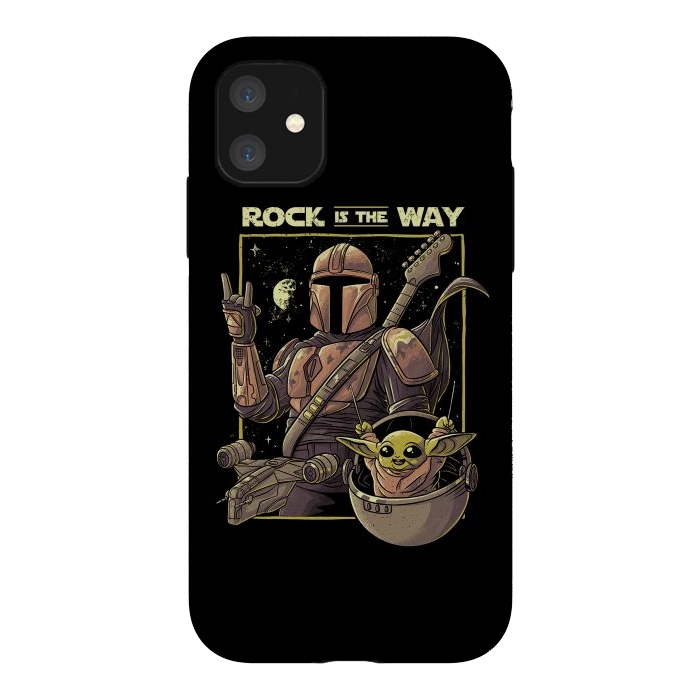 iPhone 11 StrongFit Rock is the Way Funny Cute Music Gift by eduely