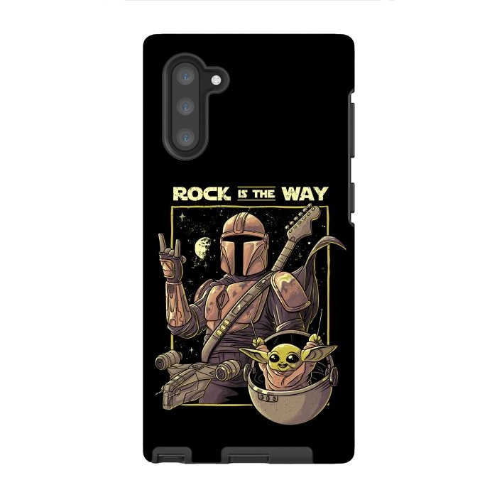 Galaxy Note 10 StrongFit Rock is the Way Funny Cute Music Gift by eduely