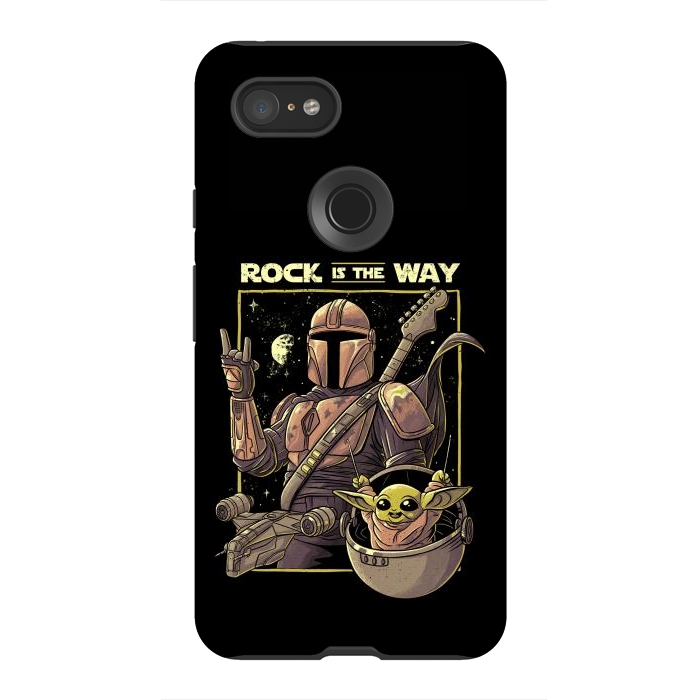 Pixel 3XL StrongFit Rock is the Way Funny Cute Music Gift by eduely