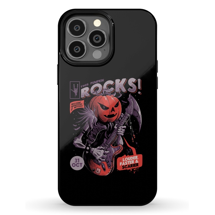 iPhone 13 Pro Max StrongFit Rock Pumpkin by eduely