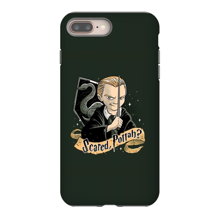 iPhone 8 plus StrongFit Scared Pottah? Funny Geek Gift by eduely