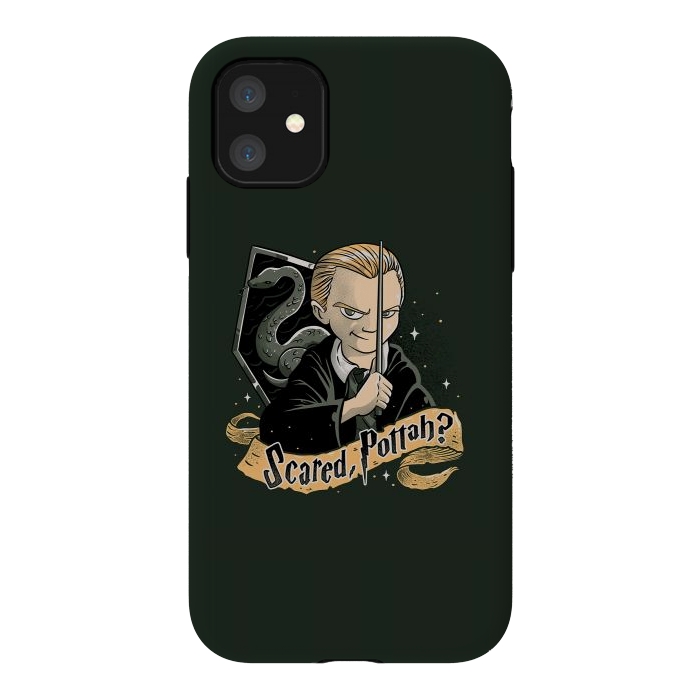 iPhone 11 StrongFit Scared Pottah? Funny Geek Gift by eduely