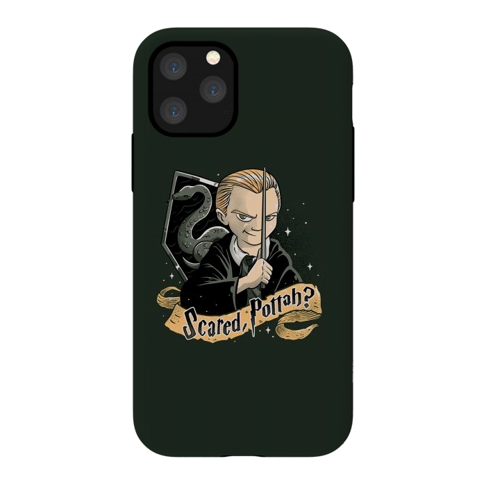 iPhone 11 Pro StrongFit Scared Pottah? Funny Geek Gift by eduely