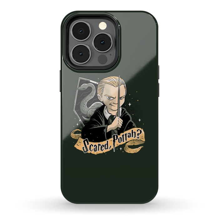 iPhone 13 pro StrongFit Scared Pottah? Funny Geek Gift by eduely