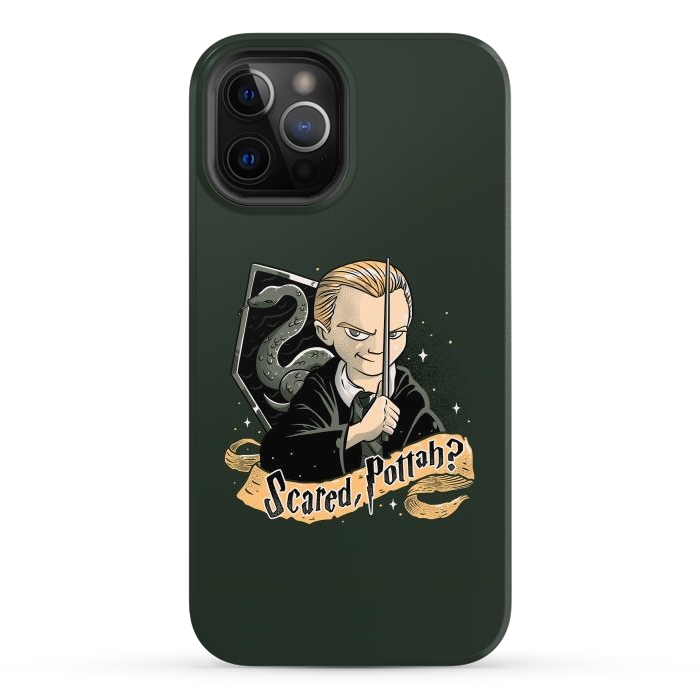 iPhone 12 Pro Max StrongFit Scared Pottah? Funny Geek Gift by eduely