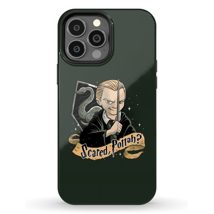 iPhone 13 Pro Max StrongFit Scared Pottah? Funny Geek Gift by eduely