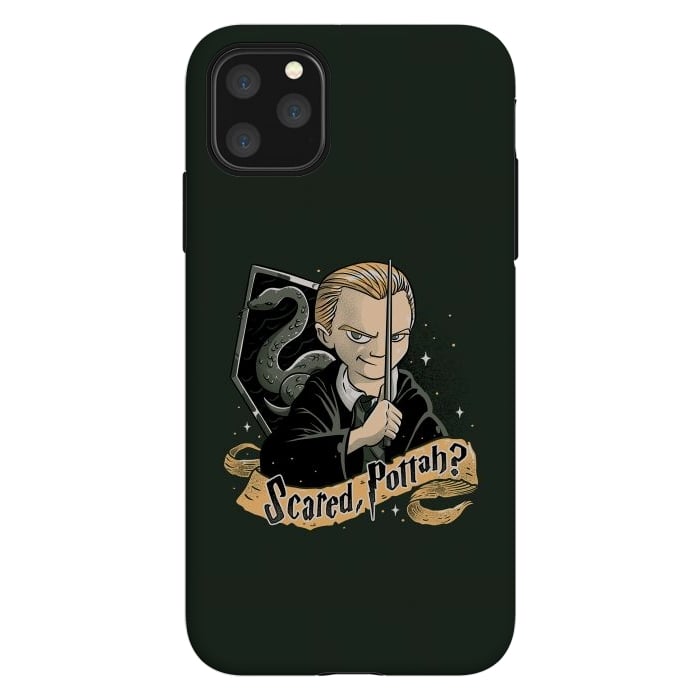 iPhone 11 Pro Max StrongFit Scared Pottah? Funny Geek Gift by eduely